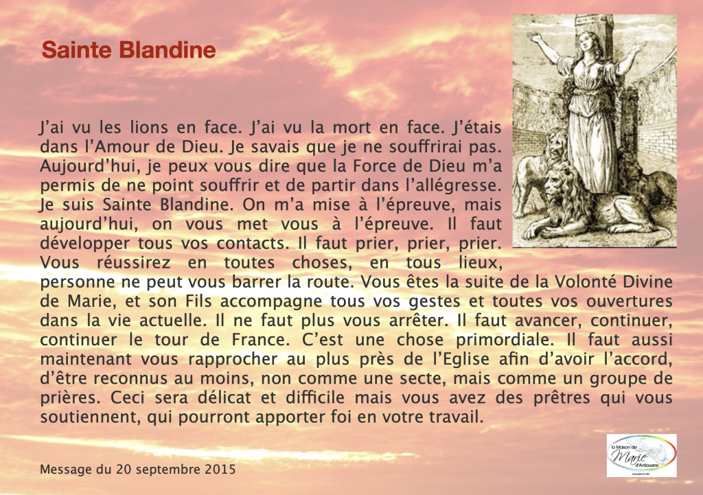 Ste Blandine